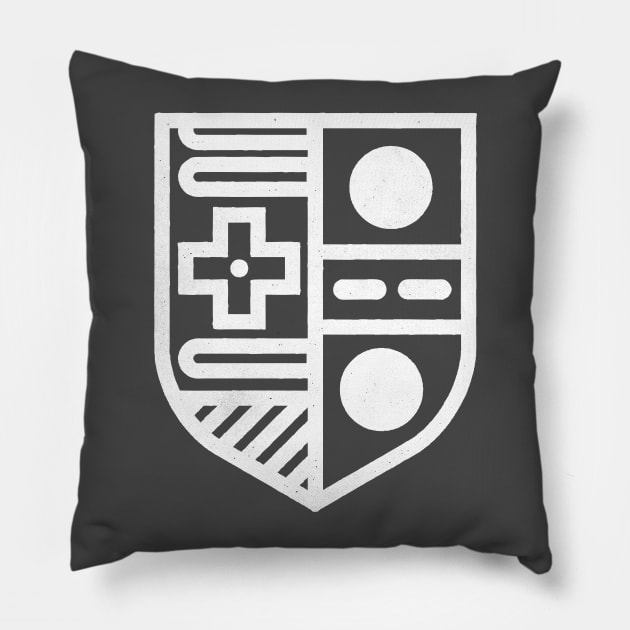 Retro Royalty Pillow by Gintron