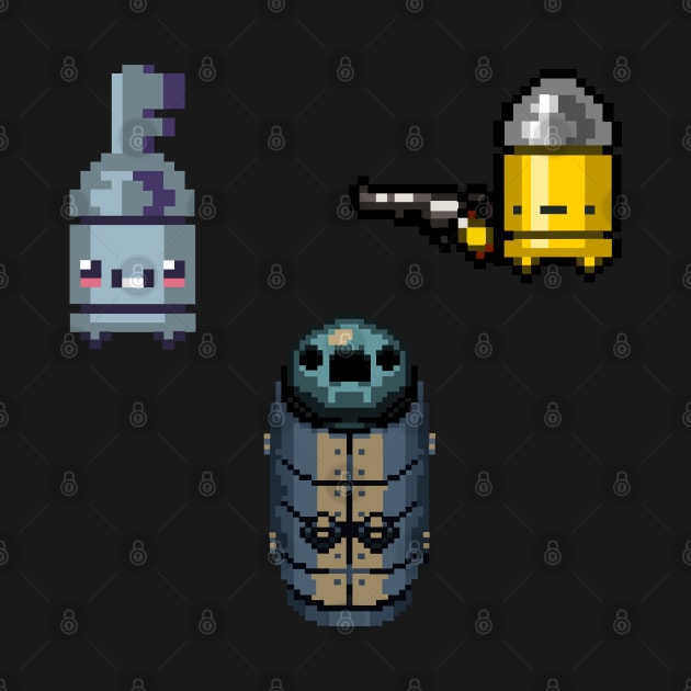 Gungeon Set by CieloMarie