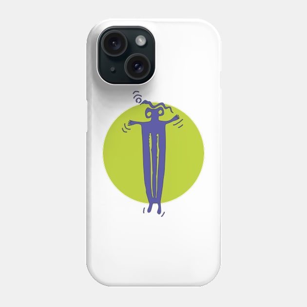 petroglyph purple pet Phone Case by Ricogfx