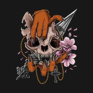 Skull cat T-Shirt