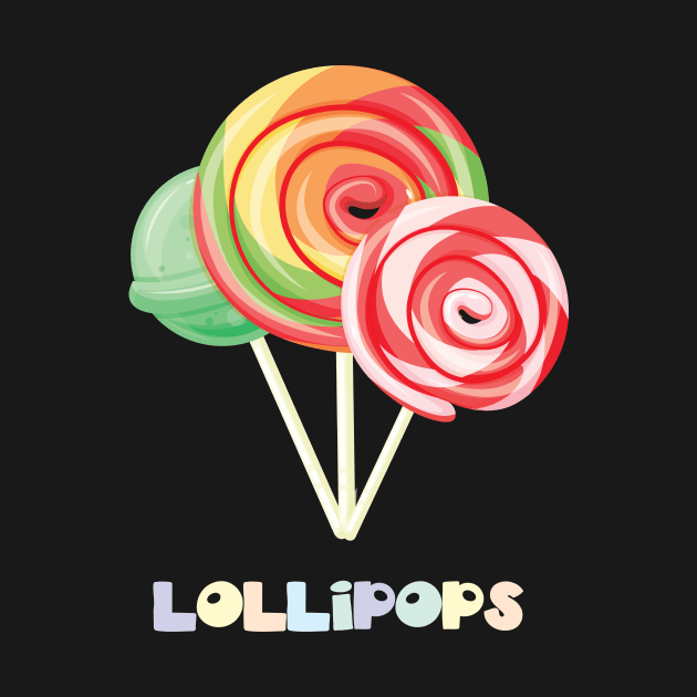 Lollipops, Candies, Sweets by almostbrand