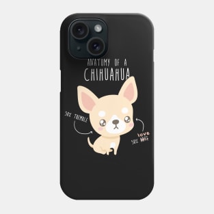 Chiahuahua Anatomy Phone Case