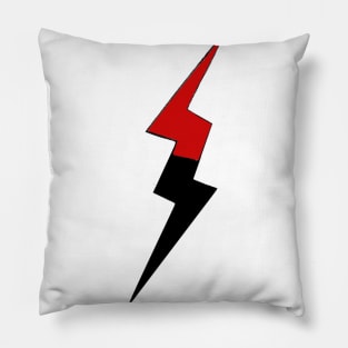 Red thunder Pillow