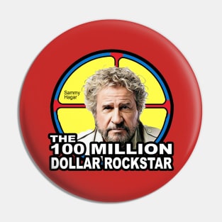 SMDM Logo - The 100 Million Dollar Rockstar - Sammy Hagar - Cabo Wabo Tequila Pin