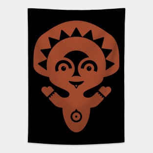 Maori Shruggie Tapestry