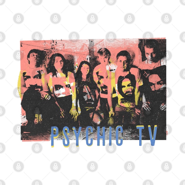 vintage psychic tv // fanart by psycho99 by psninetynine