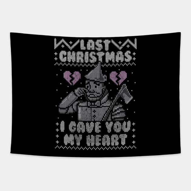 LAST CHRISTMAS Tapestry by Freedom Haze