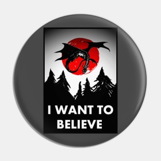 i want to believe dragon x files Pin