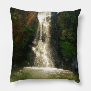 Waterfall in the Jungle Pillow