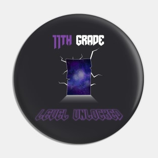 11th grade level unlocked Back To School 2023 Pin