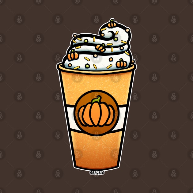 Pretty in Pumpkin Latte by Jan Grackle