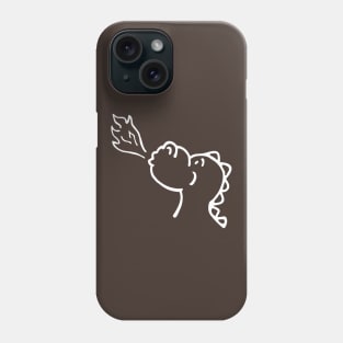 Dragon (white) Phone Case