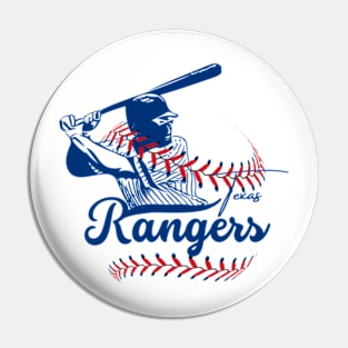 rangers baseball Pin