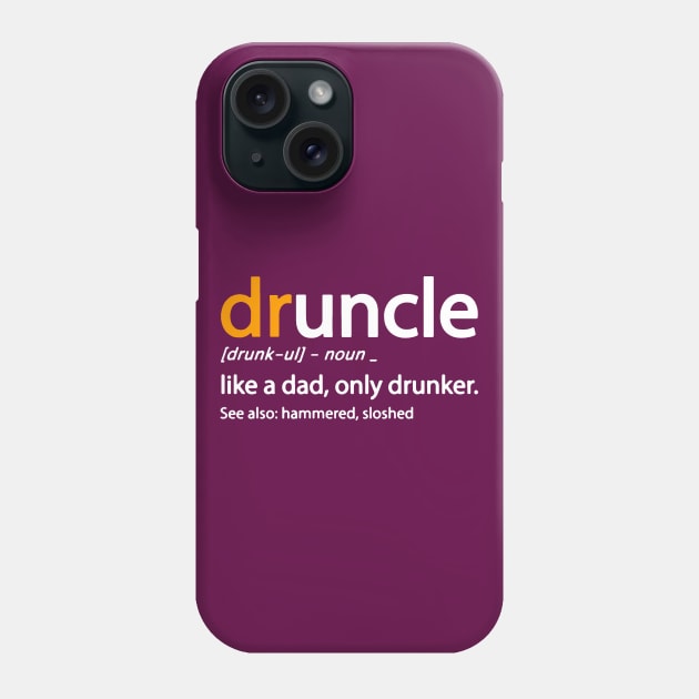 Drunkle Merch Phone Case by galihraden