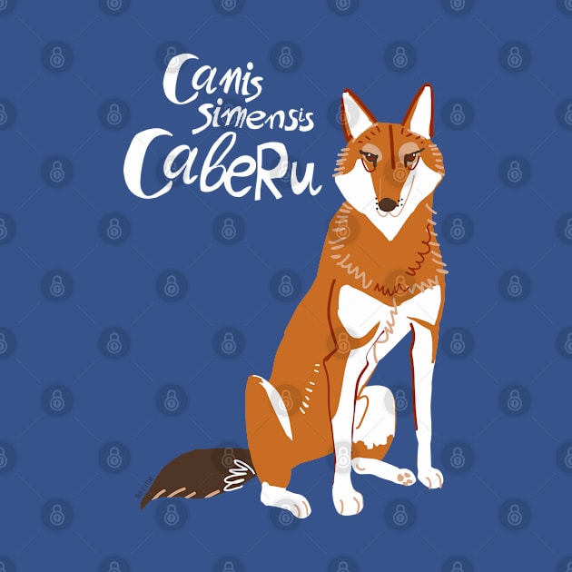 Caberu the Ethiopian Wolf #5 by belettelepink