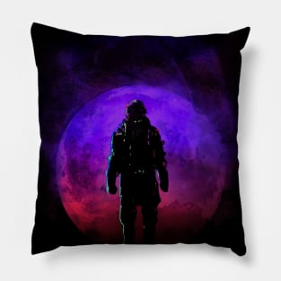 Interstellar Exploration (Astronaut in Space) Pillow