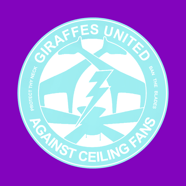 Giraffes United Against Celling Fans by antyadita