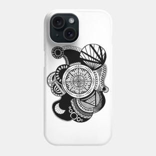 Abstract Mandala/Zentangle Phone Case