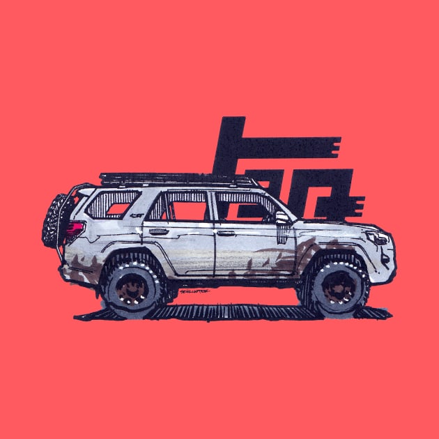 5th Gen 4Runner TRD - Ghost by robert1117