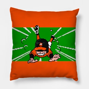 8-Bit Baseball Slide - Baltimore Pillow