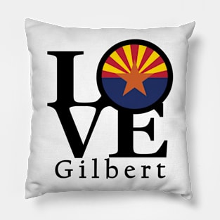 LOVE Gilbert Arizona Pillow