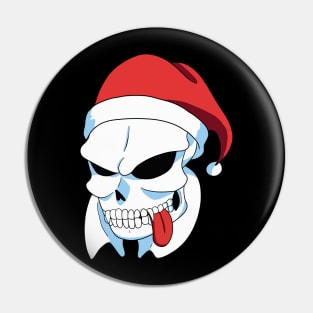 Punk Skull (X-Mas Version) Pin