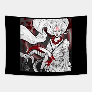 Bloodmoon Diana Tapestry