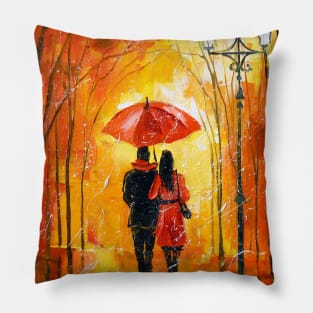 Romance in the Park Pillow