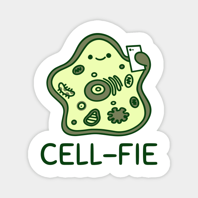 Cell-Fie Magnet by Chemis-Tees