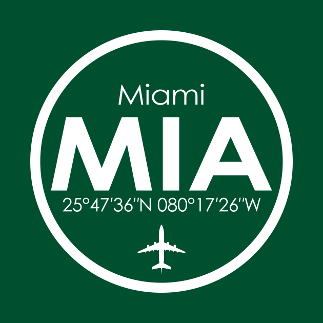 Mia Miami International Airport Miami Airport Long Sleeve T Shirt