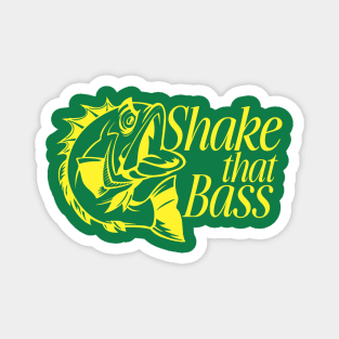 Shake that bass Retro Magnet