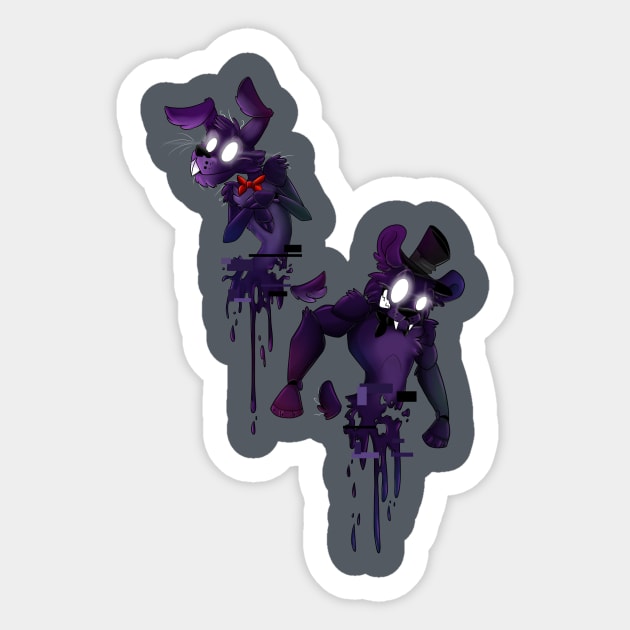 Fnaf Nightmare Animatronics Stickers for Sale