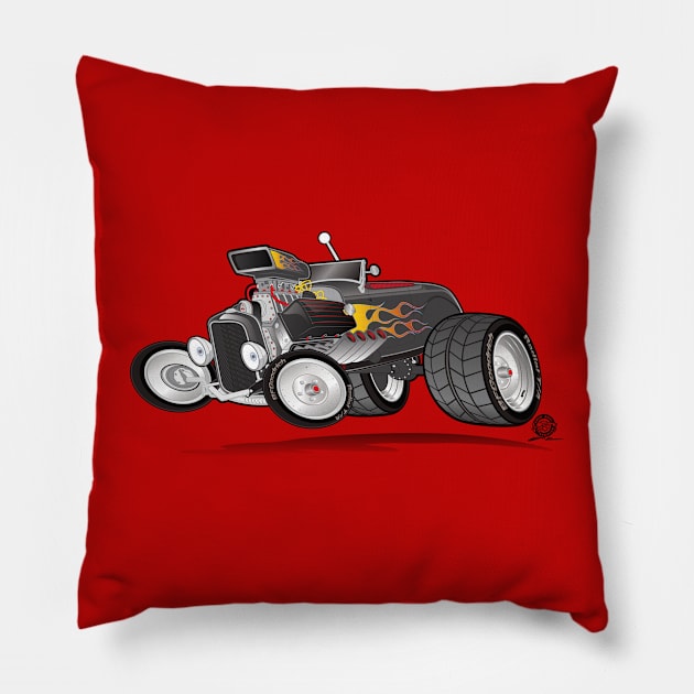 Roadster Pillow by Goin Ape Studios