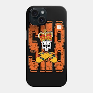 van King - King Skull SK8 Grunge Style Phone Case