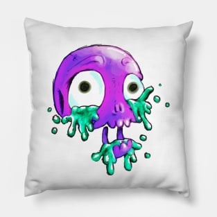 Skull Puke Pillow