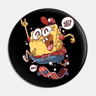 Bob The Skater Pin