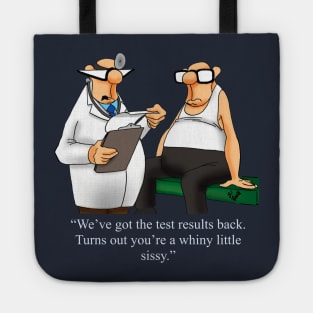 Funny Spectickles Medical Health Cartoon Humor Tote