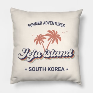 jeju island Pillow