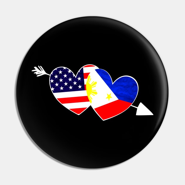 I Love my Pinay Wife Filipina Philippines Pride Pin by JPDesigns