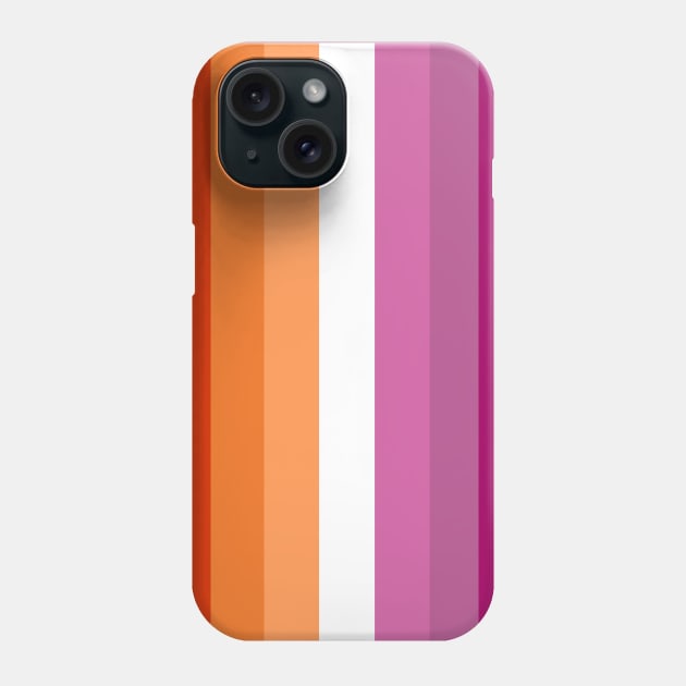 lesbian pride Phone Case by hangryyeena