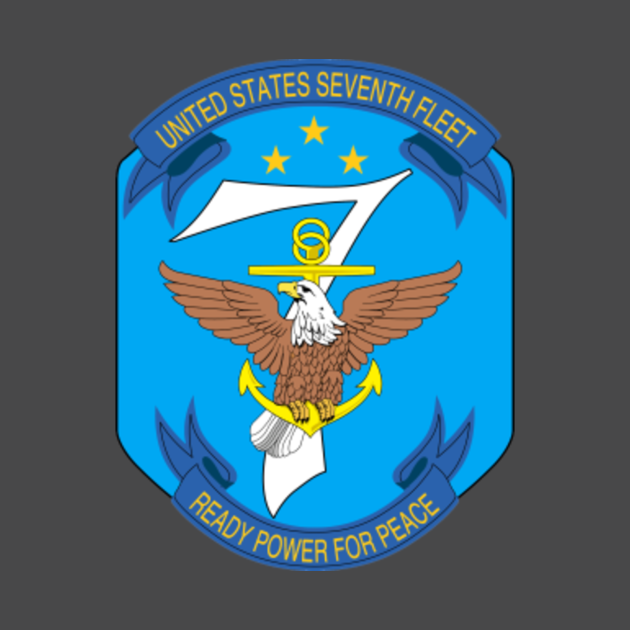 United States Navy 7th Fleet - 7th Fleet - T-Shirt | TeePublic