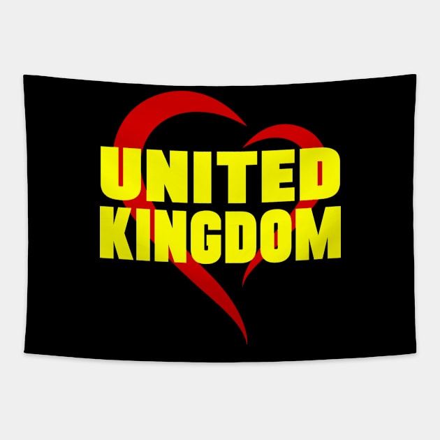 united kingdom Tapestry by Polli