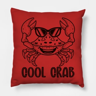 Cool Crab (Lineal) Pillow