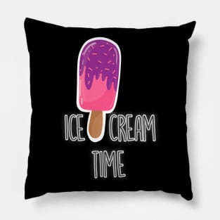 Ice Cream Time Pillow