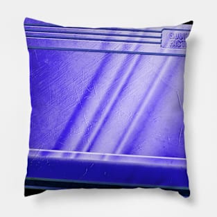 Retro Cartridge Blue Pillow