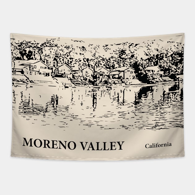 Moreno Valley - California Tapestry by Lakeric