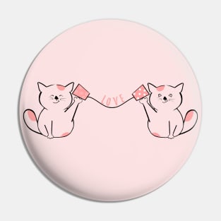 cat love story Pin