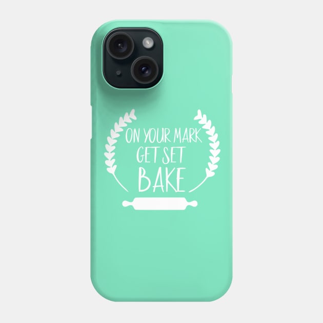 Get set, Bake - great british baking Phone Case by FreckledBliss