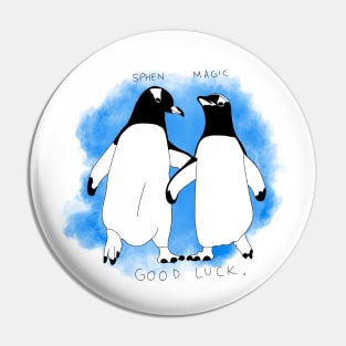 sphen and magic gay penguins Pin