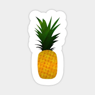 Golden Pineapple Magnet